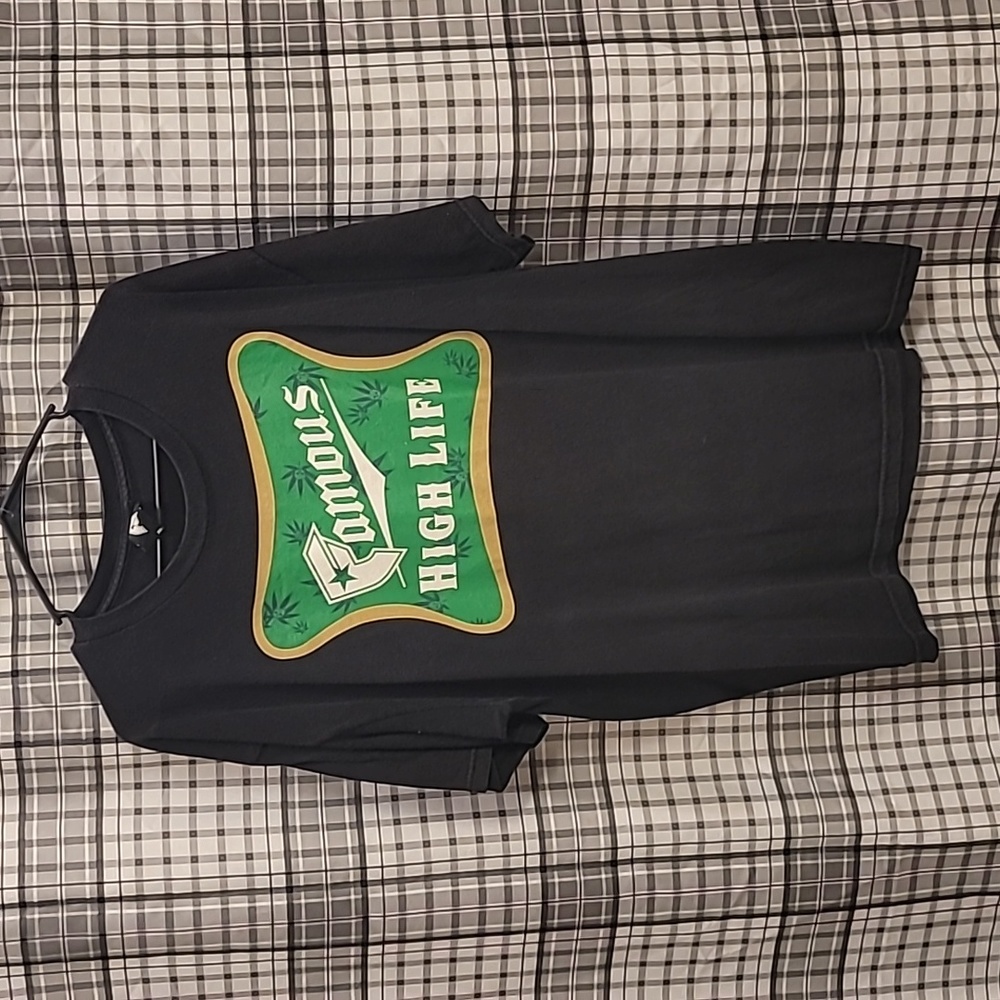 Xlarge, Famous high life skull and pot leaf T-shirt.